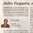 Àlex Susanna El Mundo 4/3/2014 - Julio Vaquero, entre dues aigues